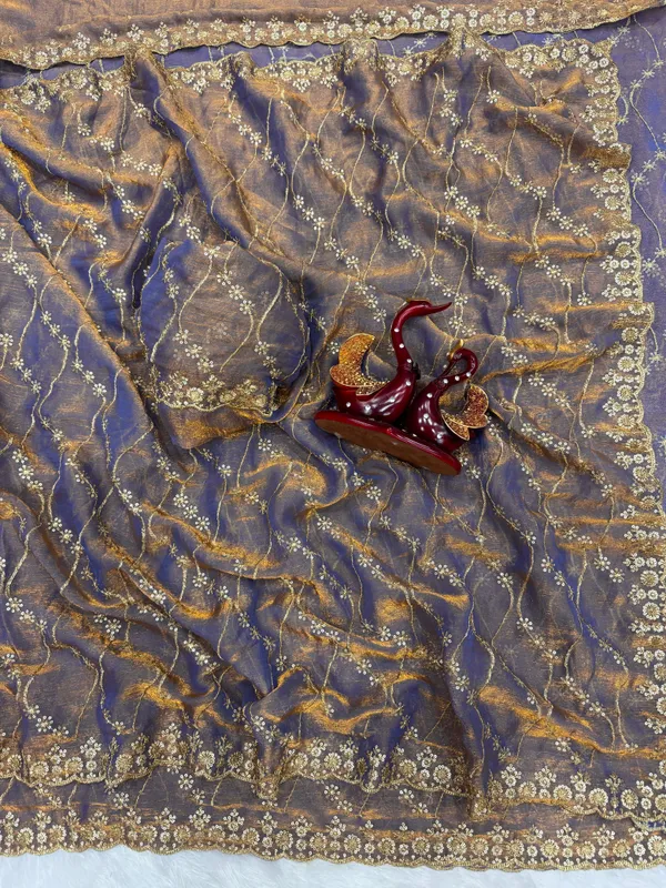 Twilight_Space_Silk_With_Lehriya_Embroidered_Saree