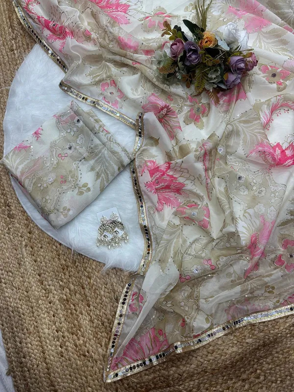 White_Mirror_Embroidered_Designer_Saree