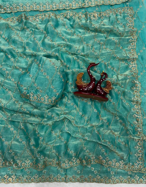 Sky_Space_Silk_With_Lehriya_Embroidered_Saree