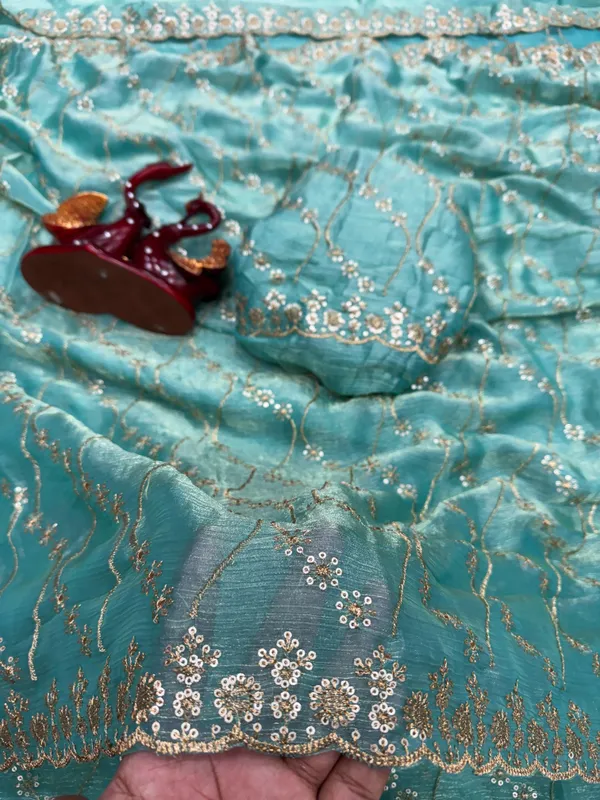 Sky_Space_Silk_With_Lehriya_Embroidered_Saree