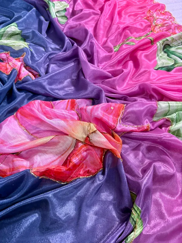 Blue_Lotus_Motif_Hand-Embroidered_Saree