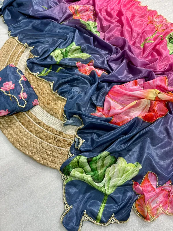 Blue_Lotus_Motif_Hand-Embroidered_Saree