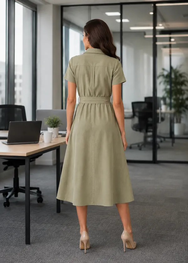 Sage_Muse_Utility_Midi_Dress