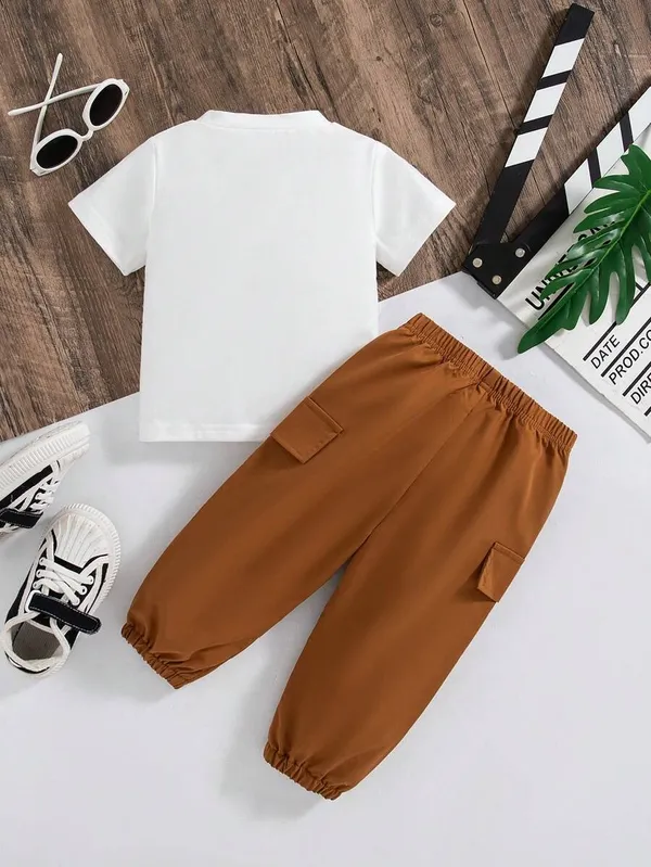 Lotus_Lady_Printed_T-shirt_And_Joggers_Set_(White_+_Orange)
