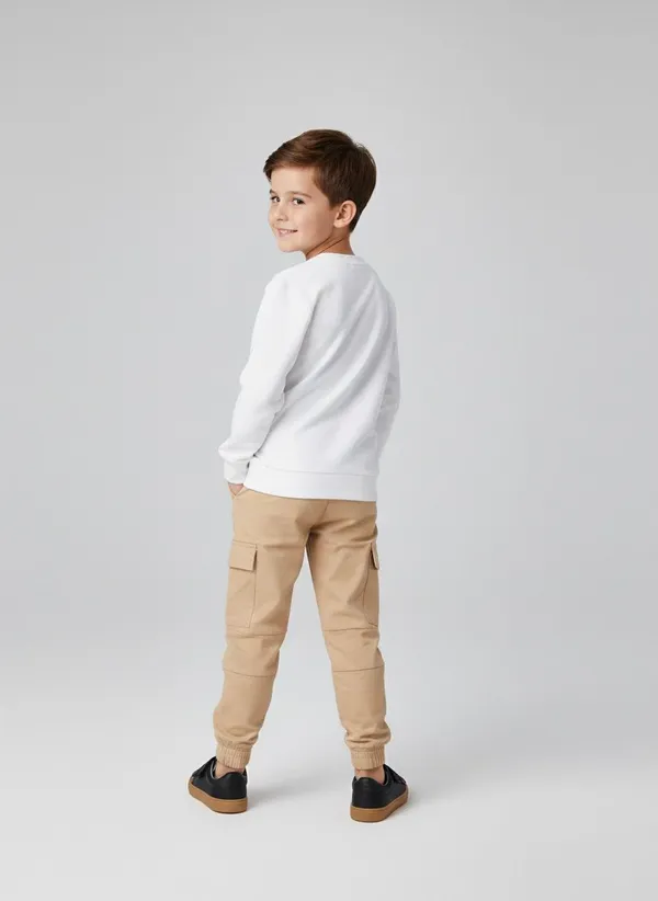 New_York_City_White_Printed_T-Shirt_and_Brown_Color_Joggeres_Set_for_Boys