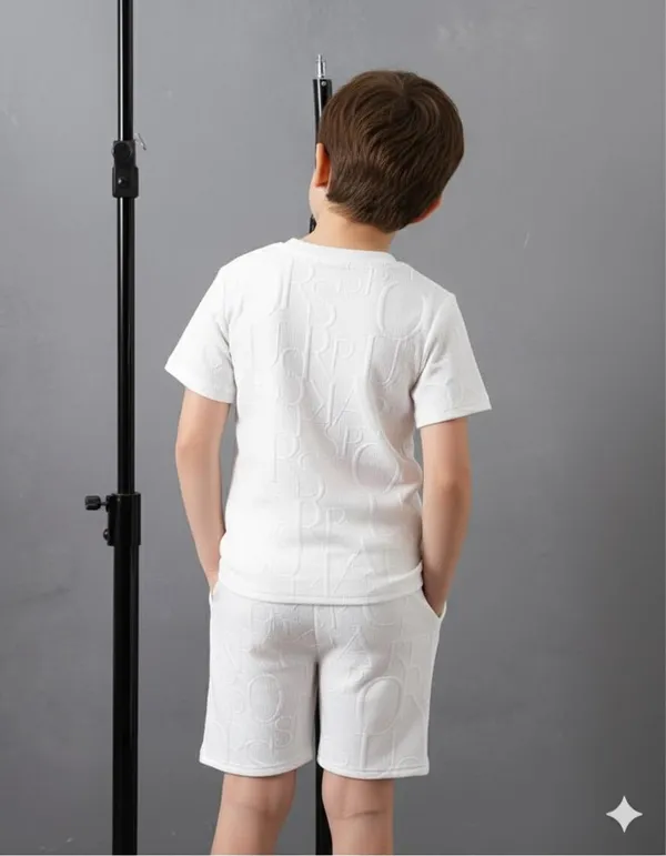 Letter_Printed_White_Color_Trendy_Top_and_Bottom_Set_For_Girls_and_Boys