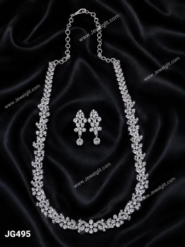 SILVER_PLATED_UNIQUE__LONG_HARAM_SET