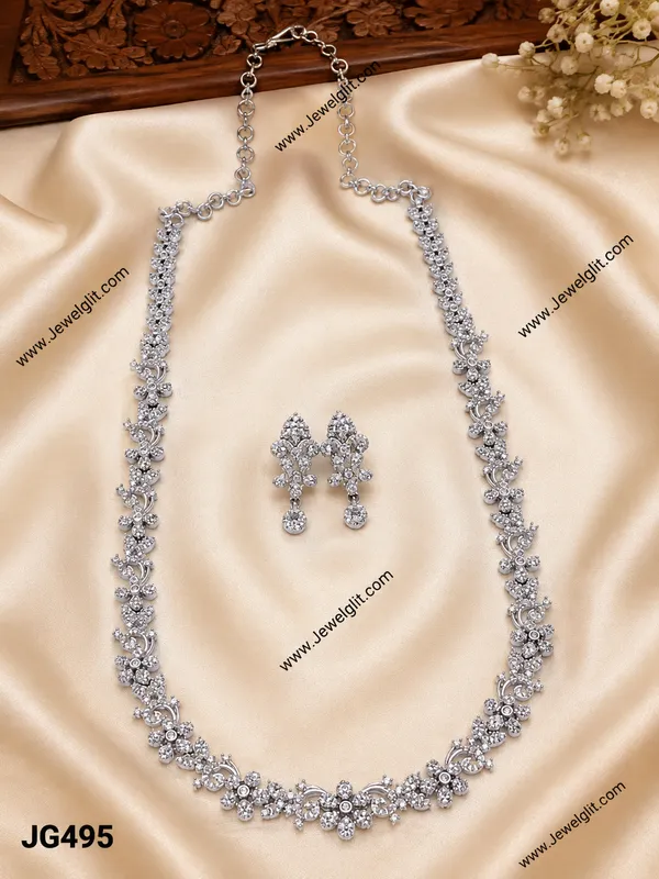 SILVER_PLATED_UNIQUE__LONG_HARAM_SET