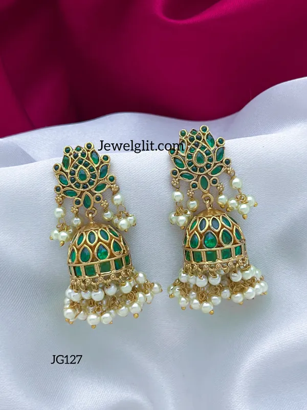 Traditional_Kemp_Lotus_Pearl_Jhumka