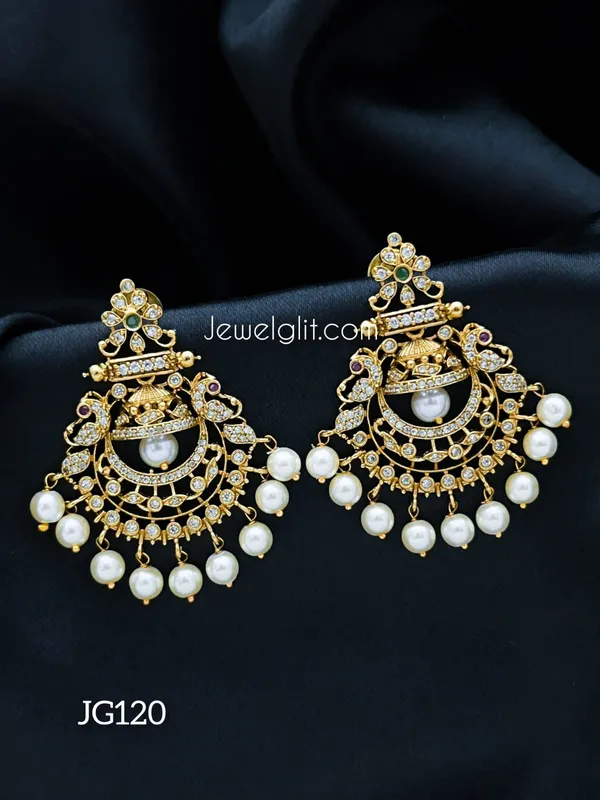 Sparkling_Matte_AD_Stone_Earring.