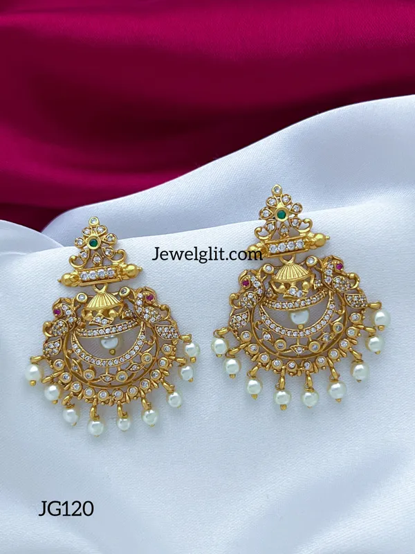 Sparkling_Matte_AD_Stone_Earring.