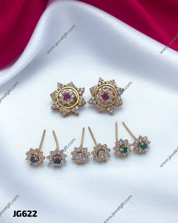 EXCLUSIVE_DESIGNER_MATTE_FINISH_CHANGEABLE_EARRINGS