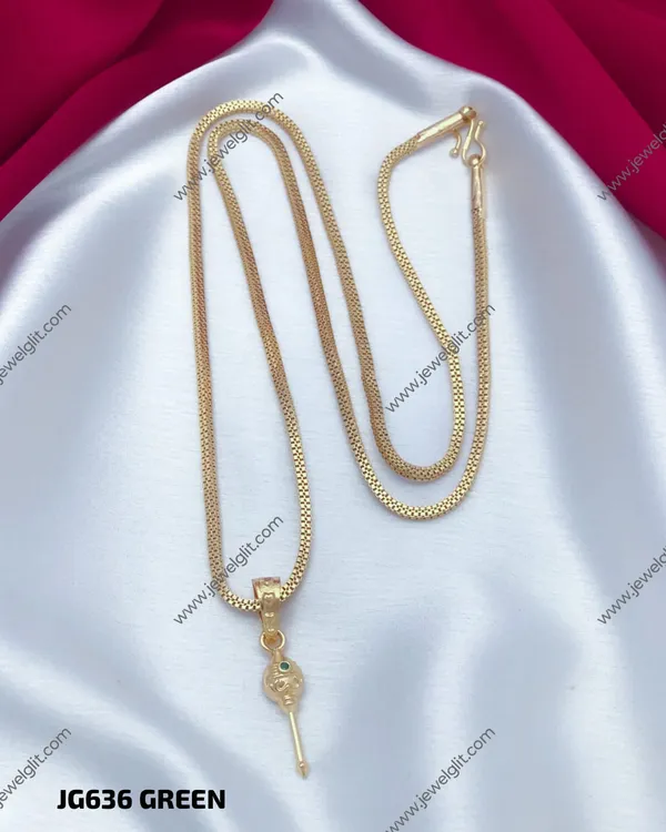 Elegant_Gold_Plated_Kartikeya_Pendant