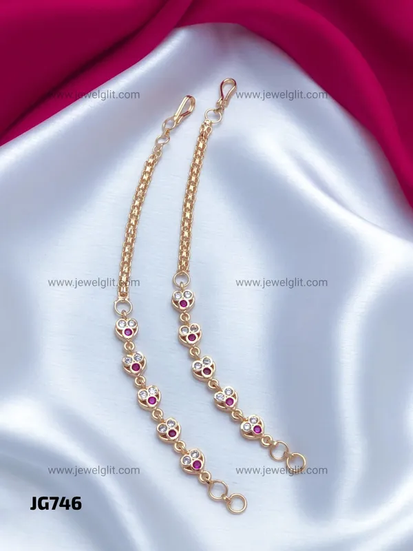 Elegant_Ruby_AD_Heart_Charm_Micro_polish_Mattal_for_Women
