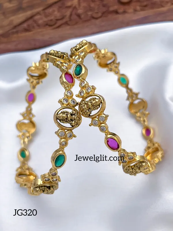 Elegent_AD_Stone_Lakshmi_Bangle