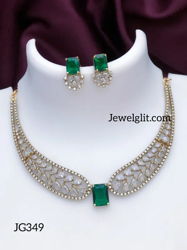 Elegent_AD_Stone_Necklace_With_Earring.