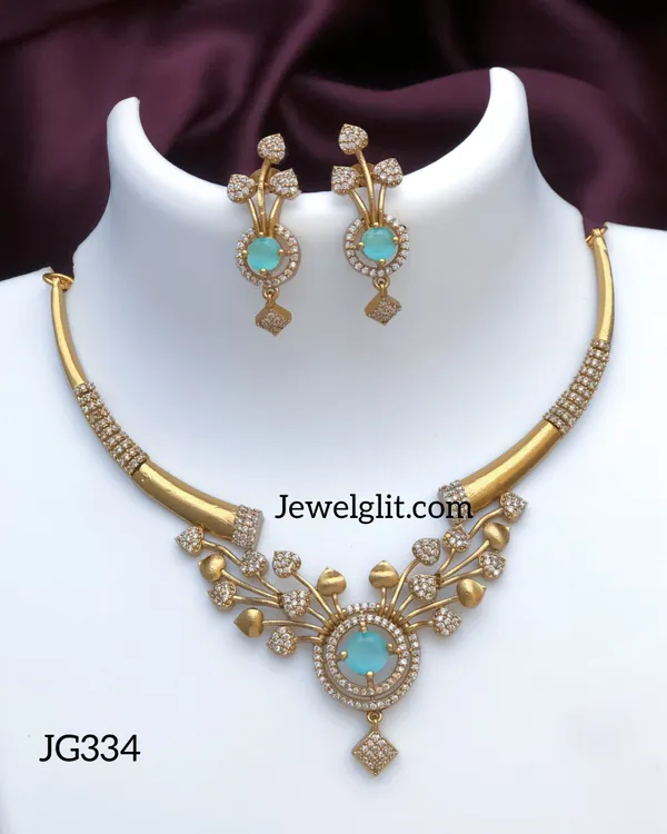 Elegent_AD_Stone_Necklace_With_Earring.