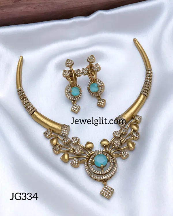 Elegent_AD_Stone_Necklace_With_Earring.