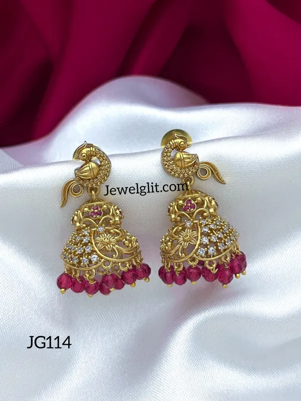 Elegent_Traditional_Peacock_Jhumka.