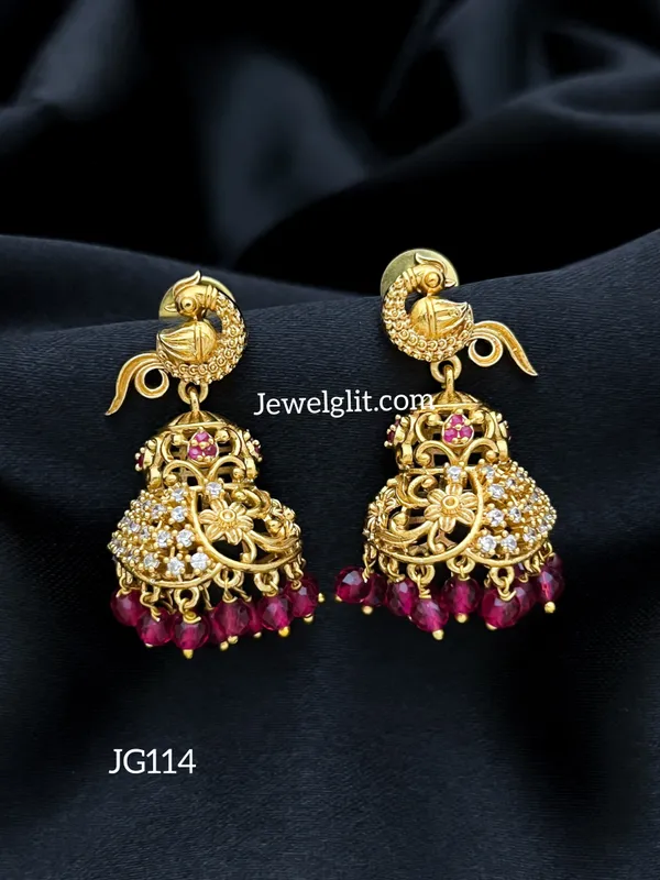 Elegent_Traditional_Peacock_Jhumka.
