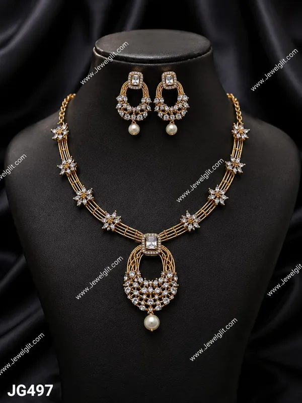 FLORAL_MATTLE_FINISH_AD_STONE_NECKLACE_AND_EARRING