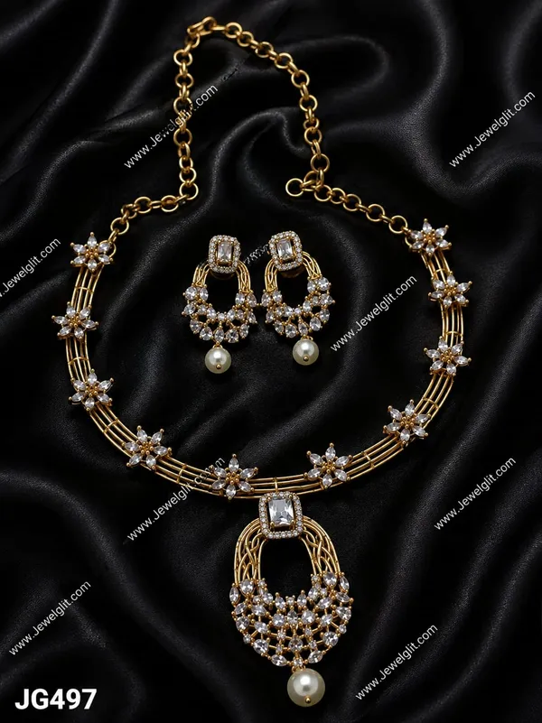 FLORAL_MATTLE_FINISH_AD_STONE_NECKLACE_AND_EARRING