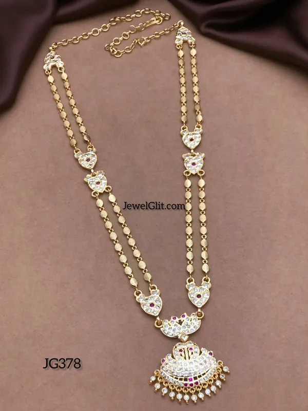 Goldlook_Impon_Panchaloha_Stone_Haram