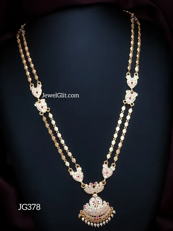 Goldlook_Impon_Panchaloha_Stone_Haram