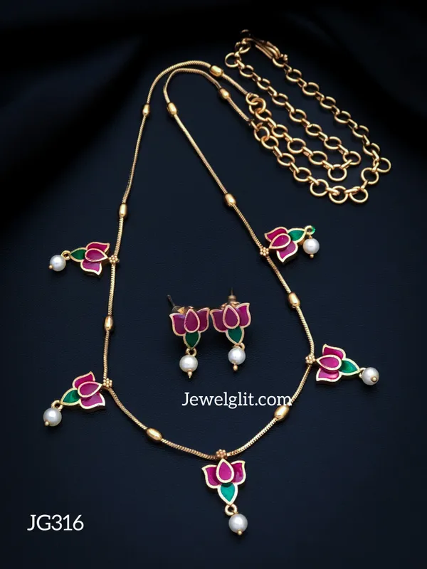 Green_And_Pink_Kemp_Stone_Necklace