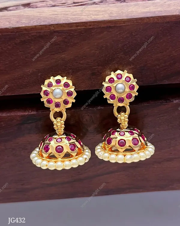 IMITATION_IMPON_STONE_JHUMKA