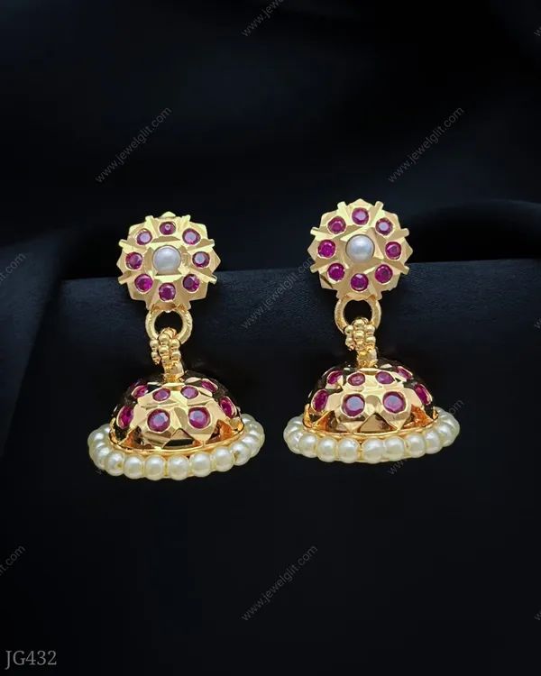 IMITATION_IMPON_STONE_JHUMKA