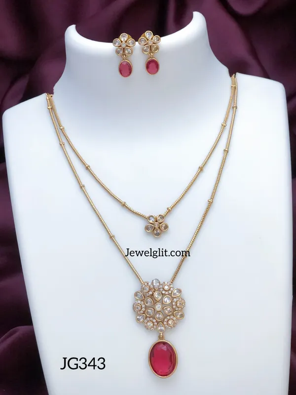 Imitation_AD_Stone_Necklace_With_Earring