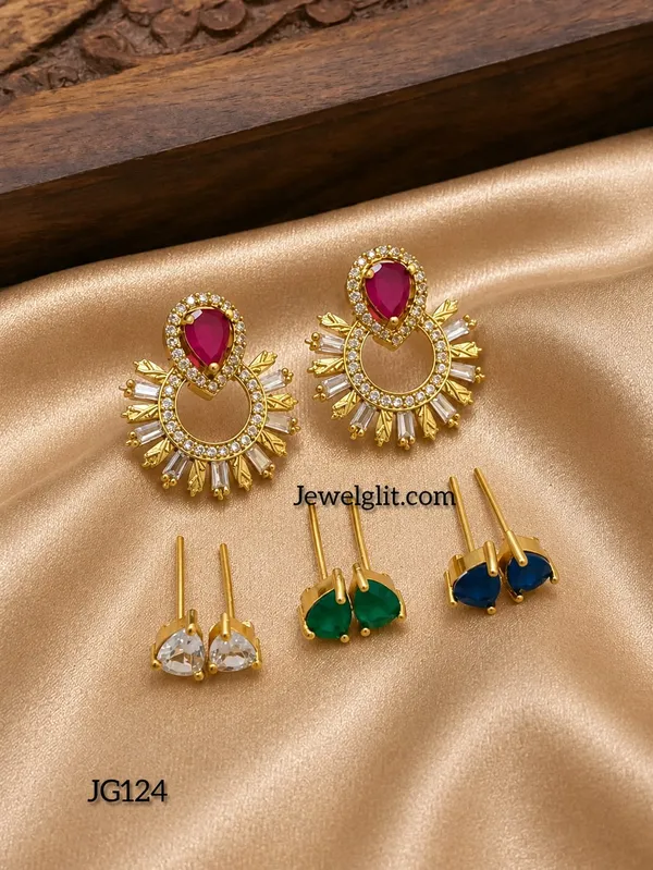 Sparkling_AD_Stone_Changeable_Earring.