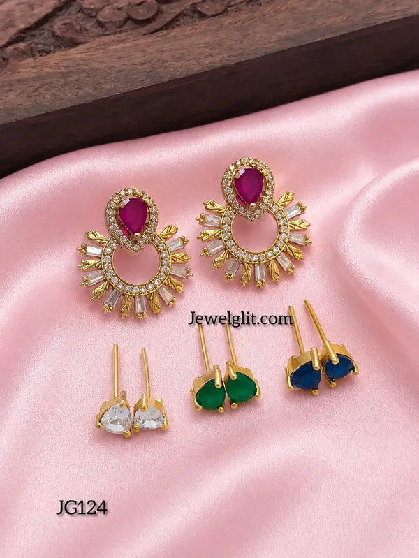 Sparkling_AD_Stone_Changeable_Earring.