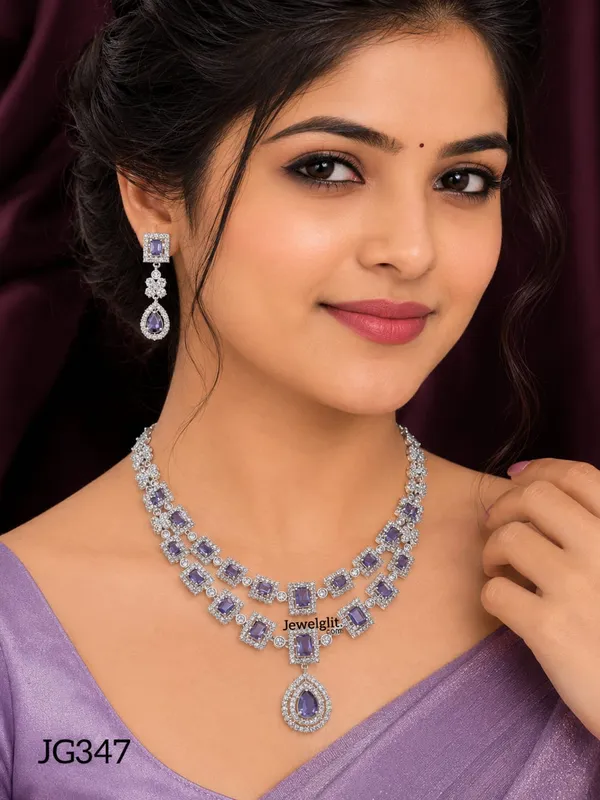 Sparkling_Silverplated_AD_Stone_Necklace