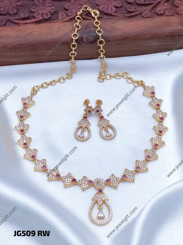 MICROPLATED_ELEGANCE_AD_STONE_NECKLACE_WITH_EARRING