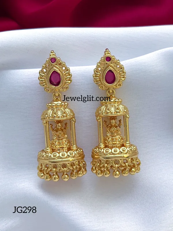 Microplating_Lakshmi_Jhumka