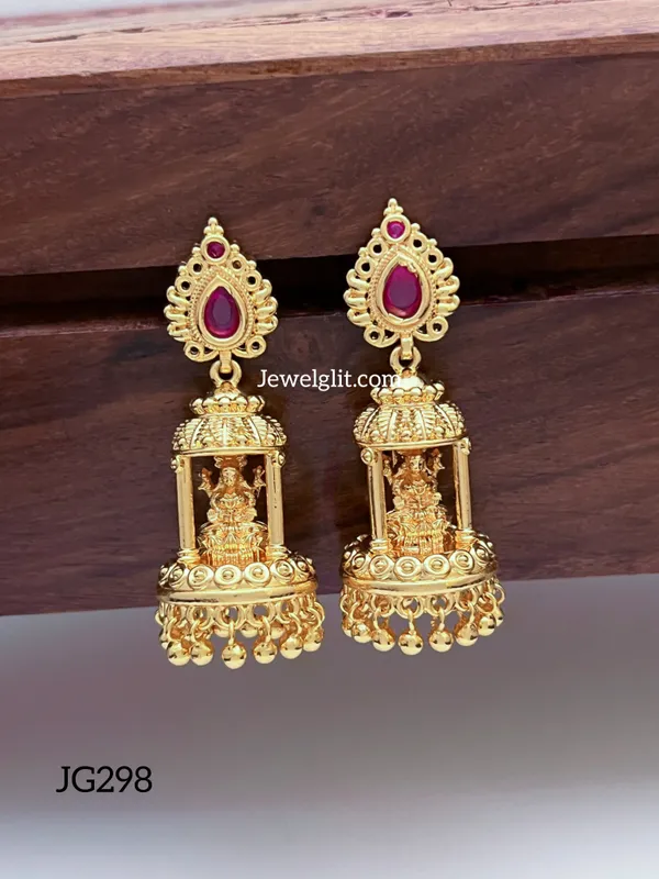 Microplating_Lakshmi_Jhumka