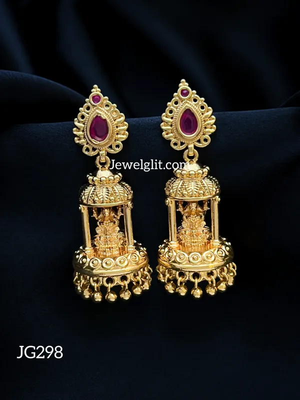 Microplating_Lakshmi_Jhumka