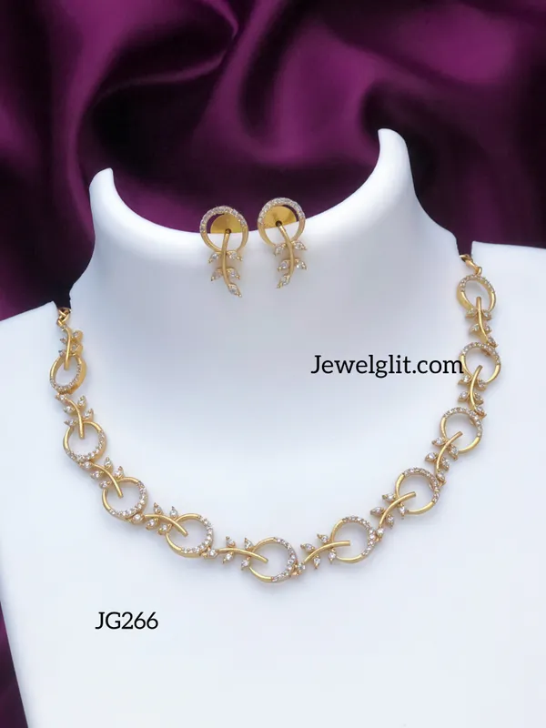 Pretty_AD_Stone_Necklace_With_Earring.
