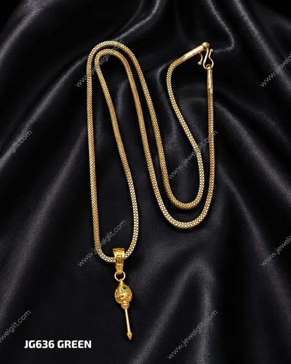 Elegant_Gold_Plated_Kartikeya_Pendant