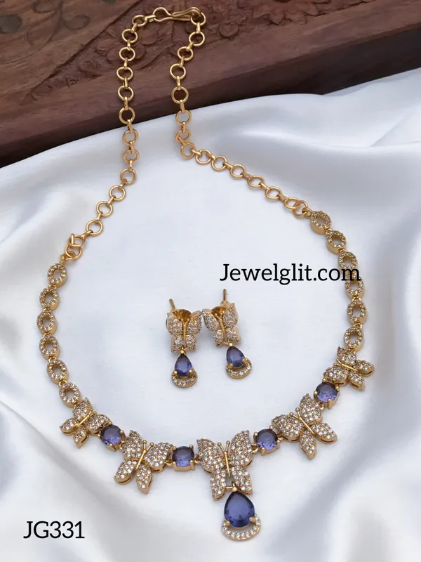 Sparkling_AD_Stone_ButterFly_Necklace_With_Earring