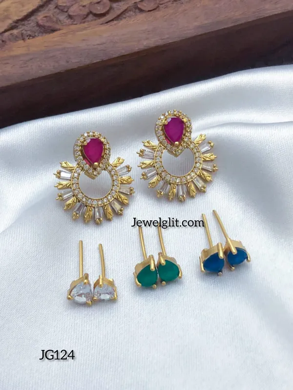 Sparkling_AD_Stone_Changeable_Earring.