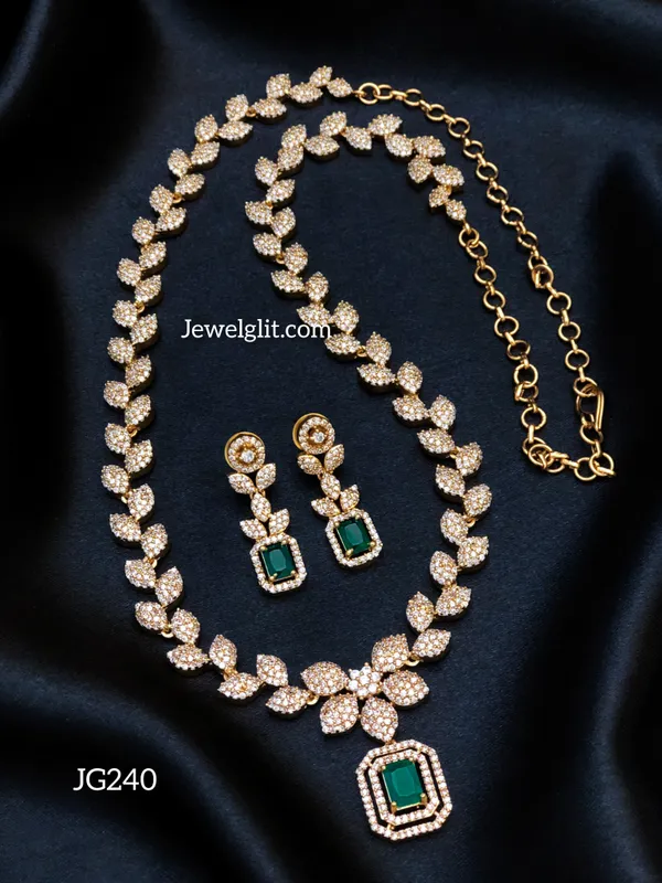 Sparkling_AD_Stone_Long_Haram_With_Earring.