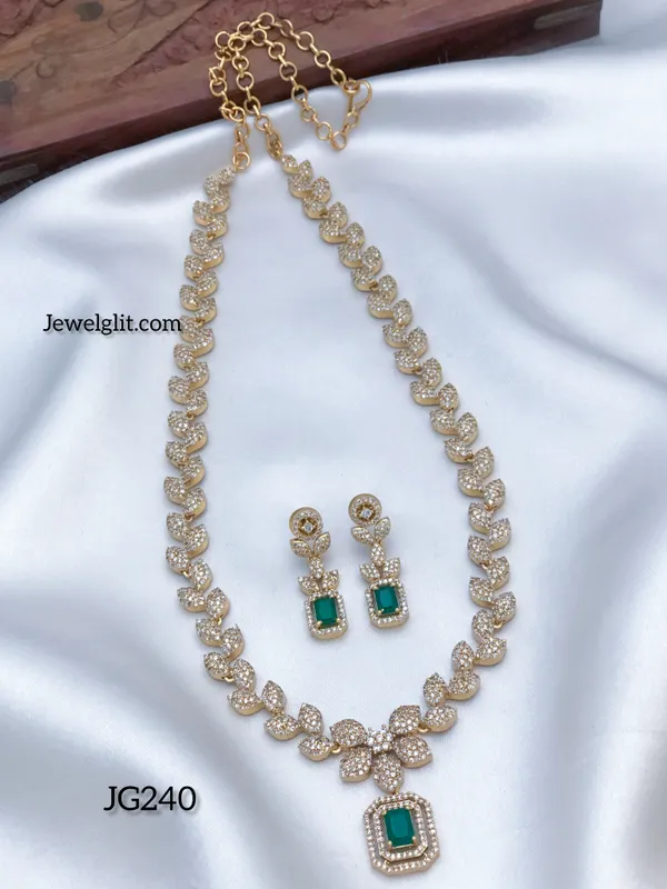 Sparkling_AD_Stone_Long_Haram_With_Earring.