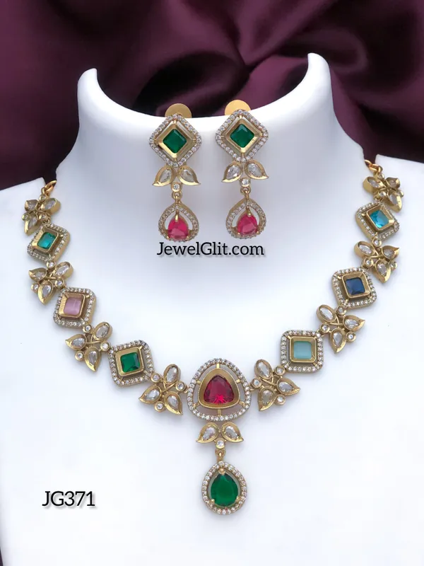 Sparkling_AD_Stone_Necklace_With_Earring