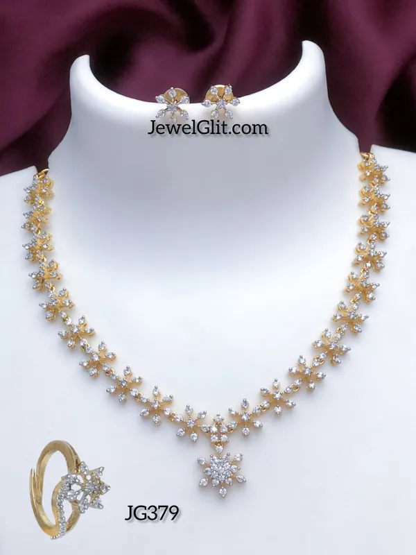 Sparkling_AD_Stone_Necklace_With_Ring