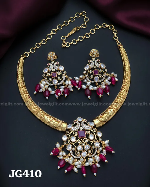 Sparkling_AD_Stone_Necklace_with_Earring