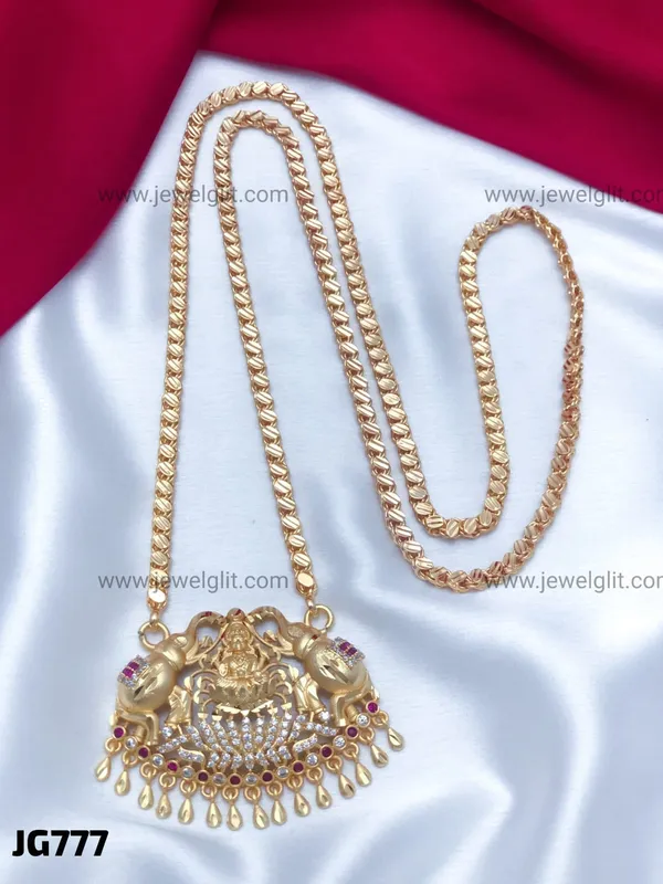Traditional_Lakshmi_Elephant_Temple_Gold_Plated_Long_pendent_and_chain_with_AD_White_&_Ruby_Stones_for_Women