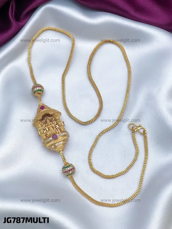 Traditional_Lakshmi_Temple_Multi_Pendant_and_mop_chain